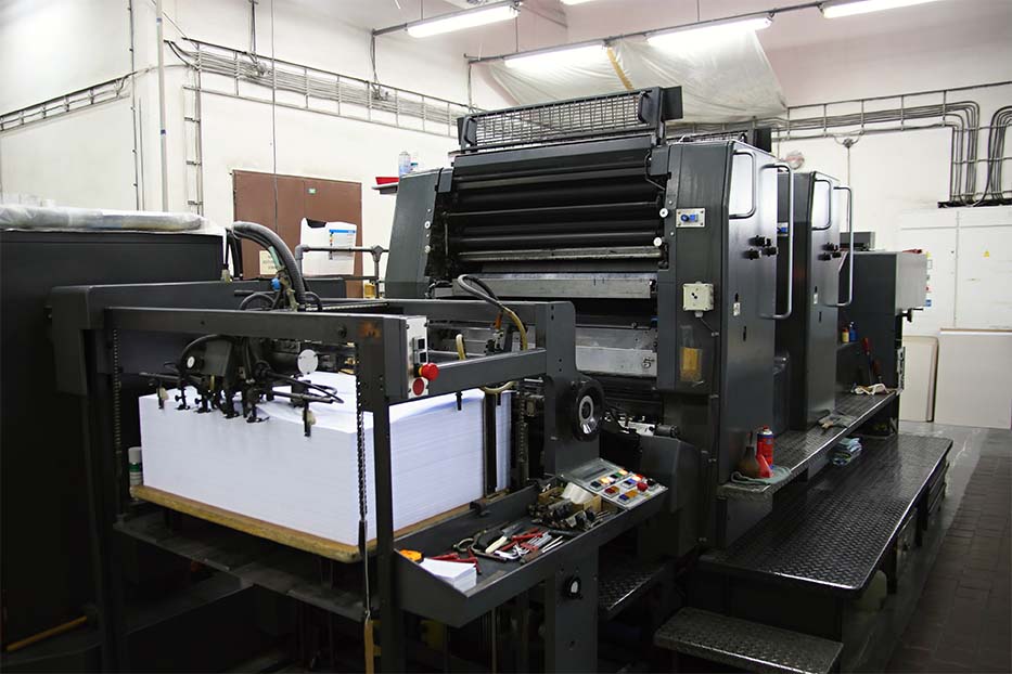 offset printing machines service in gurgaon.