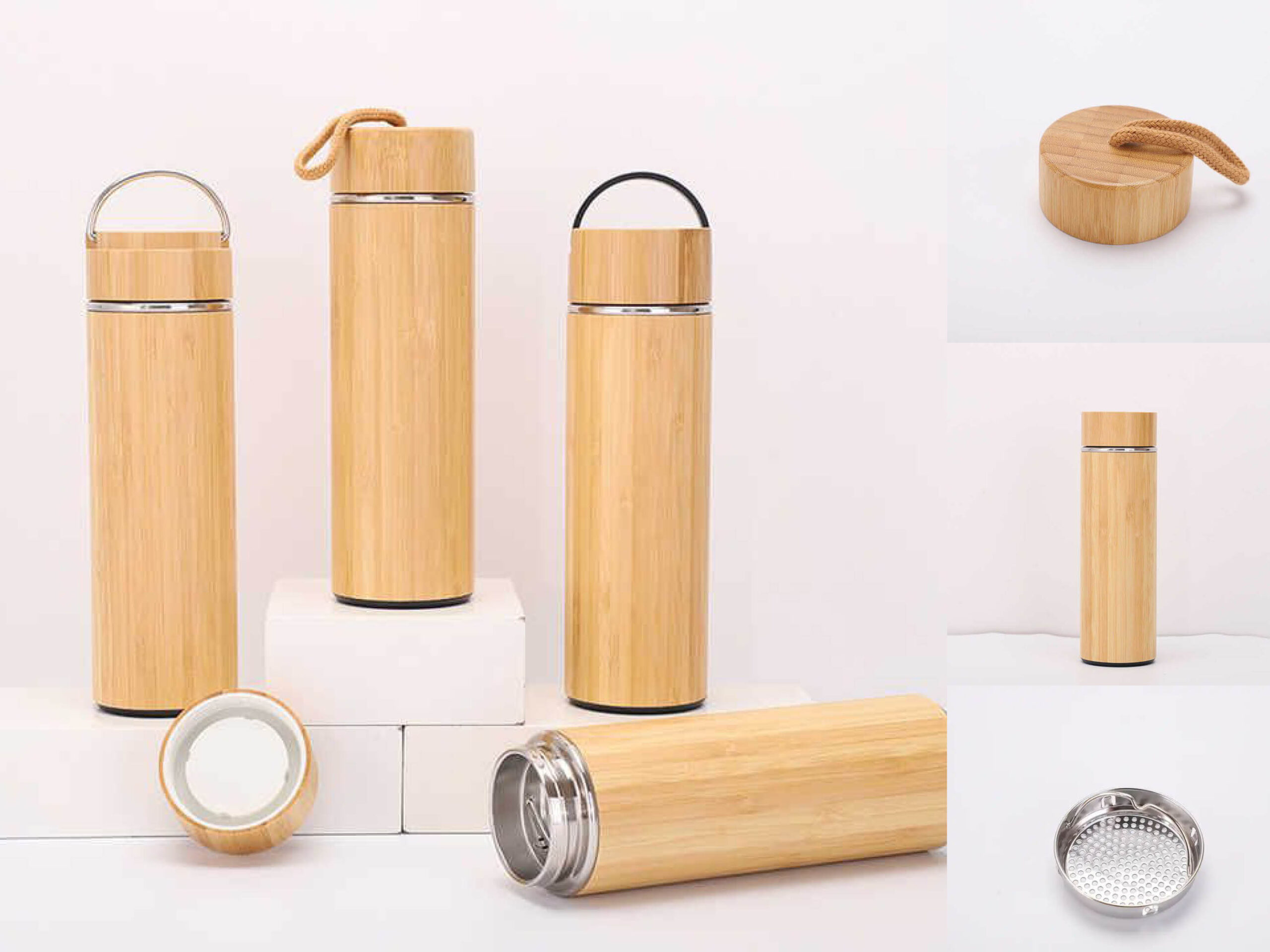 Bamboo and Recycled Material Water Bottles: A Sustainable Choice