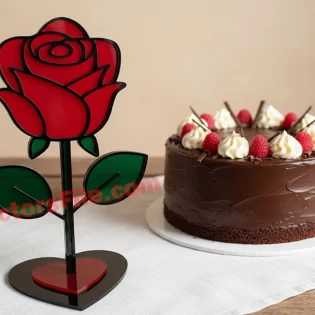 valentines day gift idea rose sand