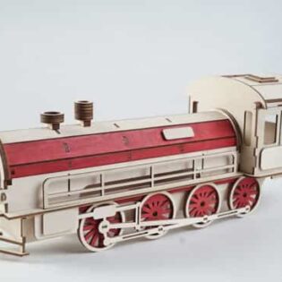3d wooden minibar locomotive wine holder wood la