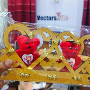 teddy bear heart gift