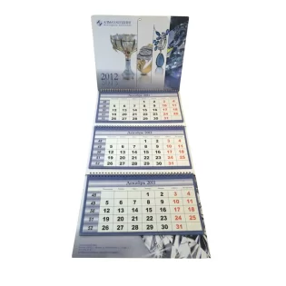 Tear-off 3 Month Wall Calendar