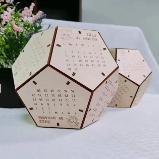 Wooden / MDF Football Calendar