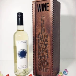 big wine bottle box