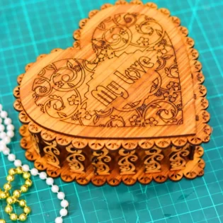 happy valentine day heart shape gift box chocolate box love box