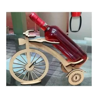 wine bottle holder stand free vector