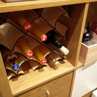 wine rack 3d puzzle