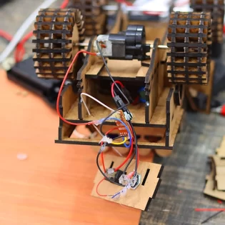 Monster truck 3d wooden