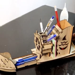 Pen and pencil holder 3d puzzle
