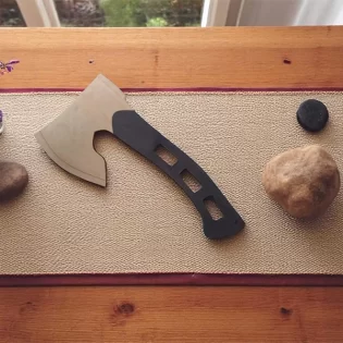 Wooden axe 3d puzzle