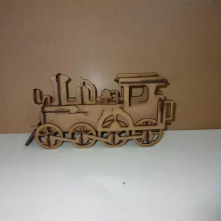 Locomotive 3d puzzle steam train