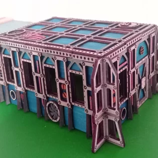 Wargame bunker 3d puzzle