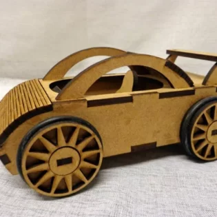 Mini sports car 3d puzzle