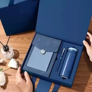 A-5 Hardcover PU Leather Notebook