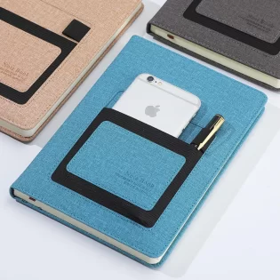A5 Hardcover Notebook with Pocket