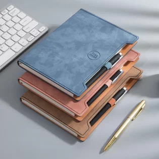 A5, A6 PU leather Hard Cover Notebook