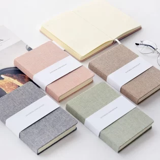 Cloth Fabric Hardcover Notebook