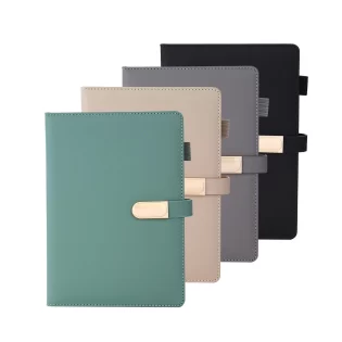 Metal Buckle Sticker Notebook