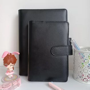 PU Leather 6-ring binder notebook