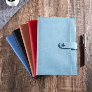 PU Soft Cover with Zipper Pocket