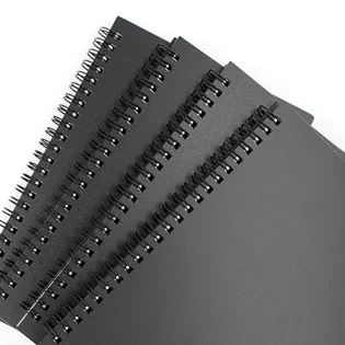 PVC Cover Spiral Bound Notebook with Elastic