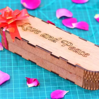 happy valentine day gift idea wooden box chocolate box