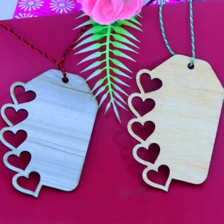 wooden tags ideas heart tags for valentine