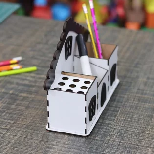 House design pencil holder office desk organizer pen stand