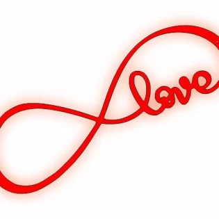 Love style wall art design valentines day