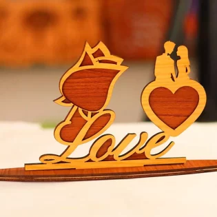 Love with couple happy valentines day