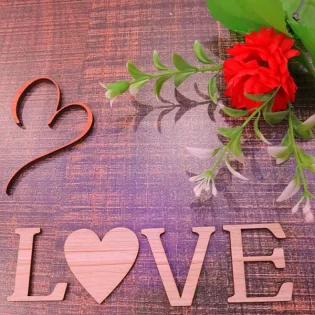 Wall décor valentines day