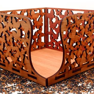 Napkin holder box tissue