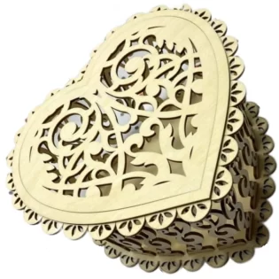 Valentine heart shape candy Box