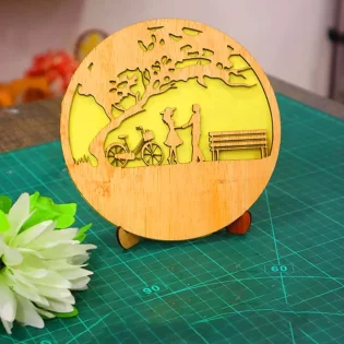 Wooden decorative frame design