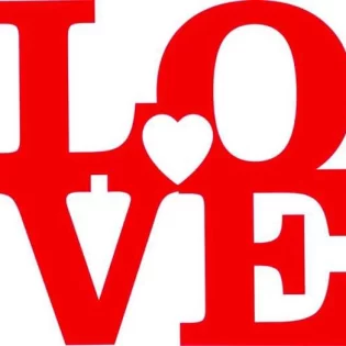 love letters heart sign