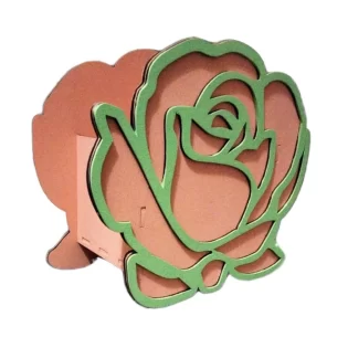 rose shaped box valentine flower box