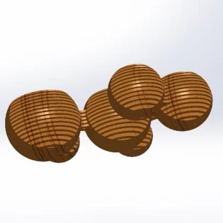 3d chandeliers night light lamp design