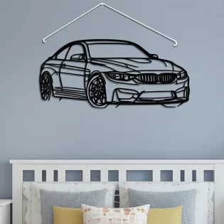 BMW 4-series-car-laser-cut-wall-art-design