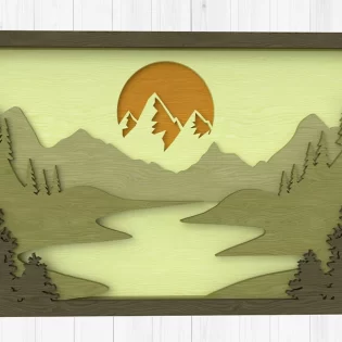 laser-cut-sunrise-wall-art-layere