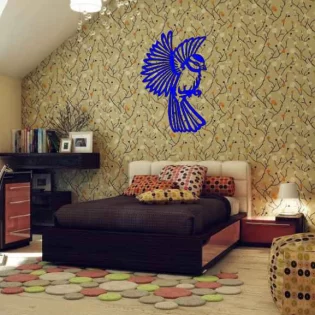 bird-wall-décor-living-room-wall