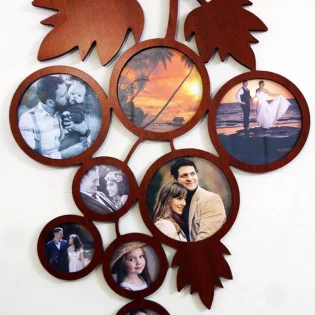 Grape-picture-frame-laser-cut