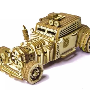 lase cut 3d mechanical car model kit puzzle toys