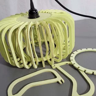 laser cut ceiling lamp pendant light hanging