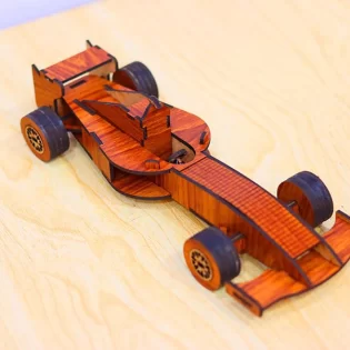 laser cut formula one-car-3d-puzzle-model-k