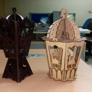laser cut lantern lamp 3d models