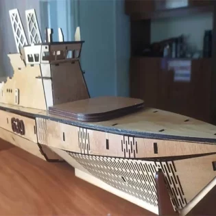 laser cut ship model kit 3d puzzle toys