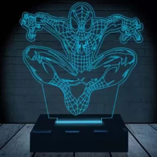 laser-cut-spiderman-3d-illusion-lamp-acrylic-led-lamp
