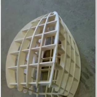 laser cut wooden wall lamp wooden lamp temple