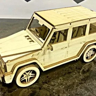 Mercedes Benz g class 3d puzzle model