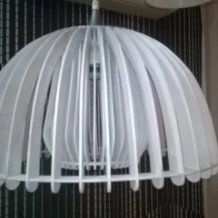 paperwork ceiling lamp